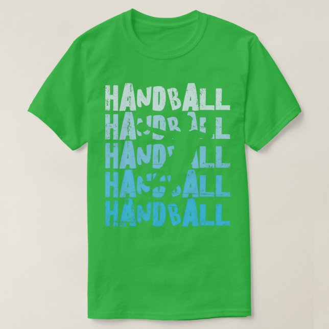 Handball Handballer Handballerin Teamsport 1 T-Shirt (Design Front)