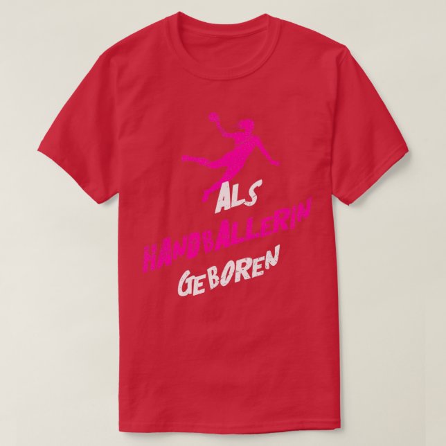 Handball Handballer Handballerin Teamsport 5 T-Shirt (Design Front)