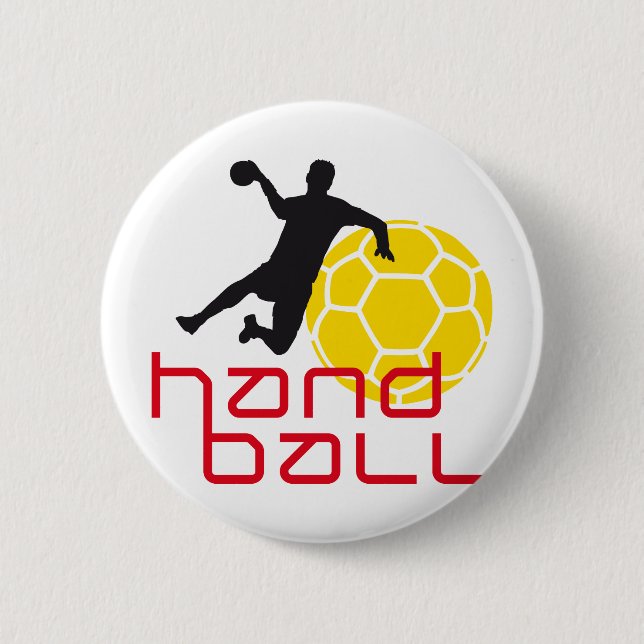 Handball I 3c Pinback Button (Front)
