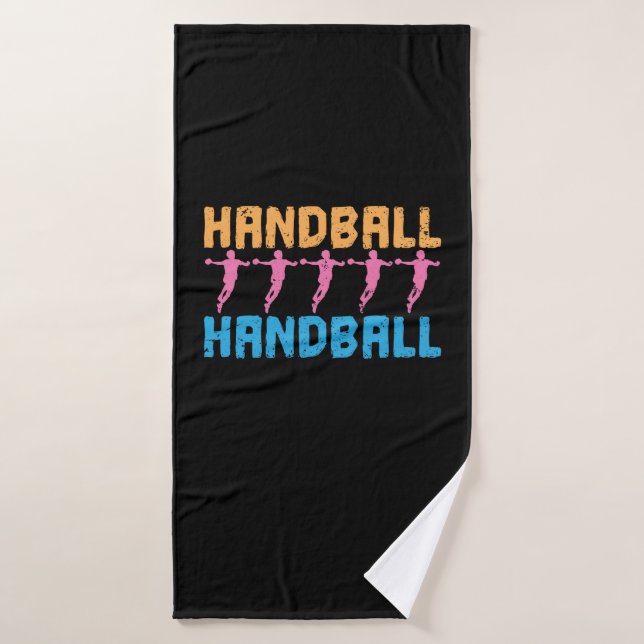 Handball is my hobby bath towel (Bath Towel)