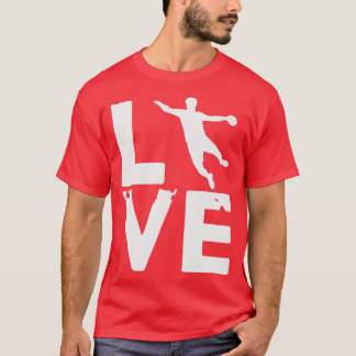 Handball Love Handballer Ballsports Indoor Sport T-Shirt