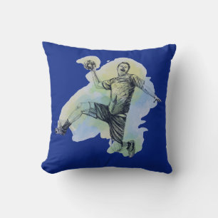 Handball lovers, handball throw pillow