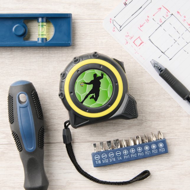 Handball Measuring Tape Measure (Workshop)