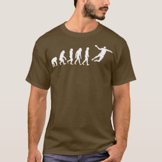 Handball Men Evolution Sports gift T-Shirt