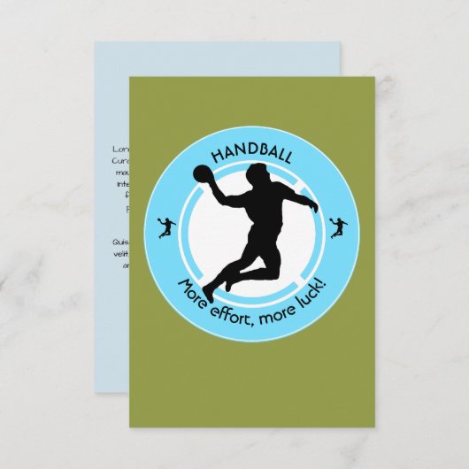 HANDBALL PLAYER (Front/Back)