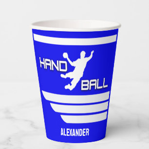 Handball Player, Baseball Birthday Gift Paper Cups