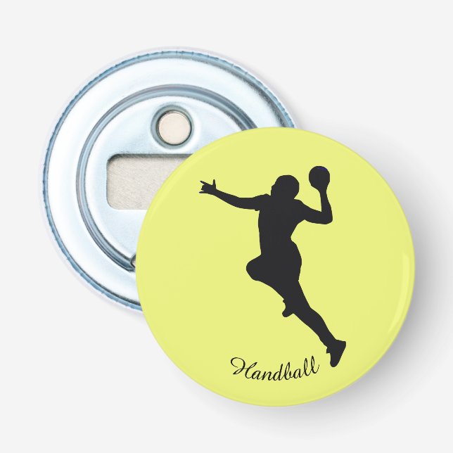 Handball Player Bottle Opener (Front)