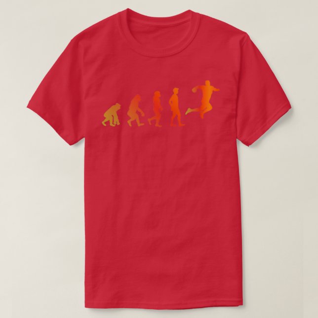 Handball Player Circle Runner Back room 19 T-Shirt (Design Front)