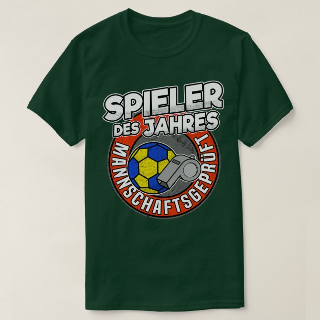 Handball Player Coach Funny Gift Handballer Team T-Shirt (Design Front)