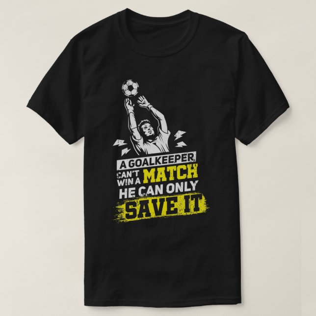 Handball Player Funny Sport Team Gift Idea Goalkee T-Shirt (Design Front)