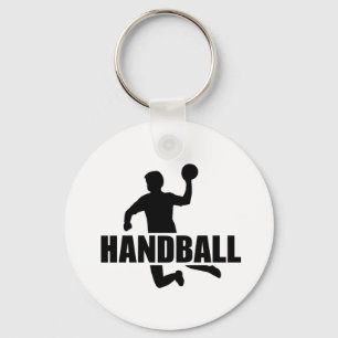 Handball player keychain