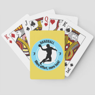 HANDBALL PLAYER POKER CARDS