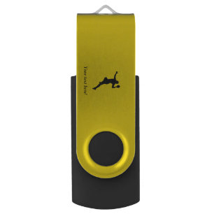 Handball Player USB Flash Drive