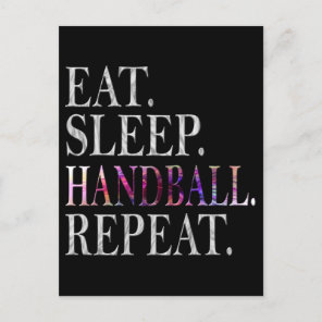 handball postcard