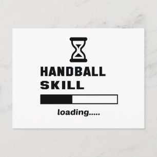 Handball skill Loading...... Postcard