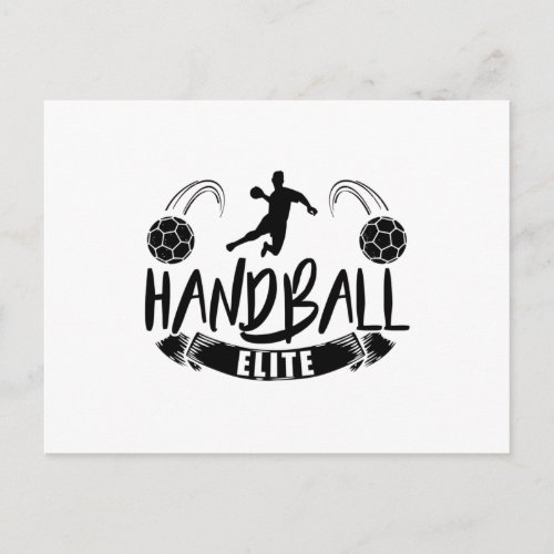 Handball Team  Handball players Sport Trainer Postcard