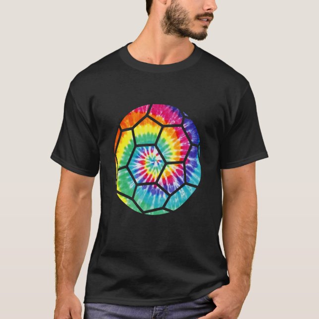 Handball Tie Dye Funny Handball For Women Men Boys T-Shirt (Front)