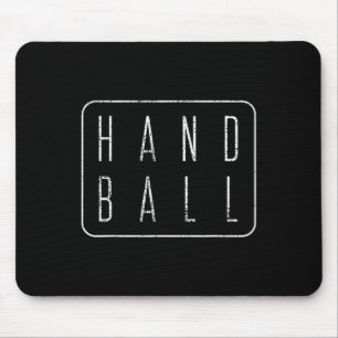 Handball Vintage Gift Player Tee  Mouse Pad