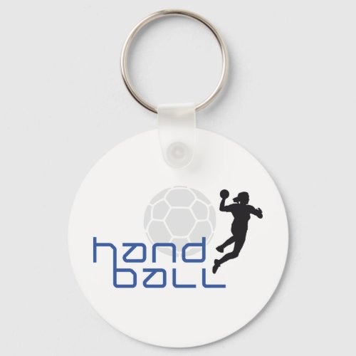 handball woman keychain