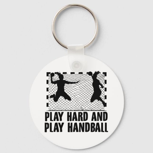 Handballer Sayings | Handball Team Sport Gifts Keychain (Front)