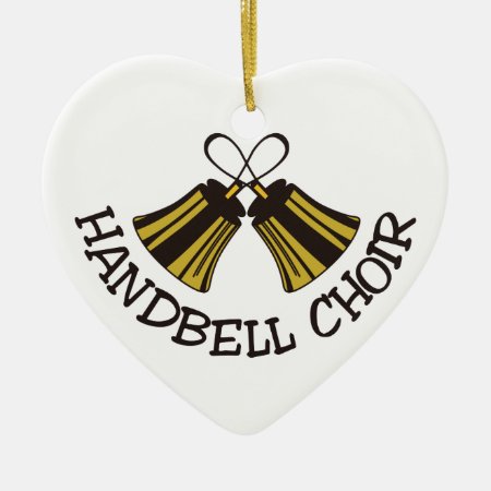 Handbell Choir Ceramic Ornament