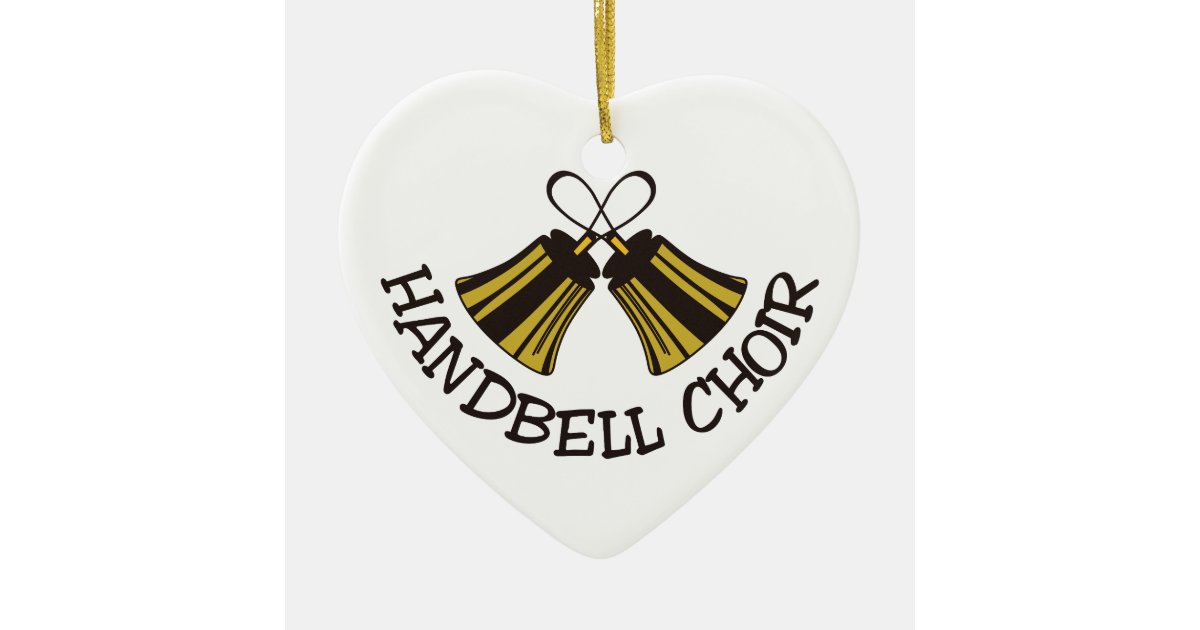 Handbell Choir Ceramic Ornament Zazzle