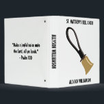 Handbell Choir Ringers Players Personalized 3 Ring Binder<br><div class="desc">Create a personalized gift for bell choir members or leaders. This binder features an illustration of a handbell with plenty of room to add your own custom text on the front,  spine and back cover.</div>