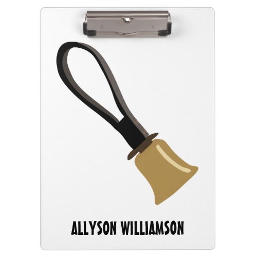 Handbell Choir Ringers Players Personalized Clipboard
