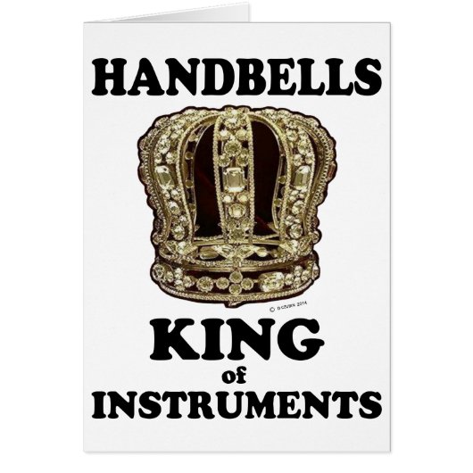 Handbell King of Instruments Cards (Front)