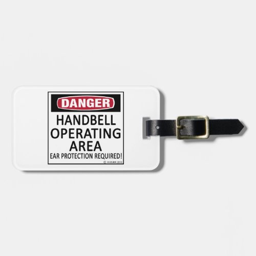 Handbell Operating Area Luggage Tag