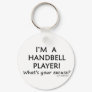 Handbell Player Excuse Keychain