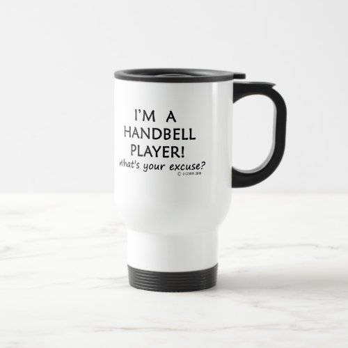 Handbell Player Excuse Travel Mug
