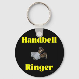Handbell Ringer Keychain