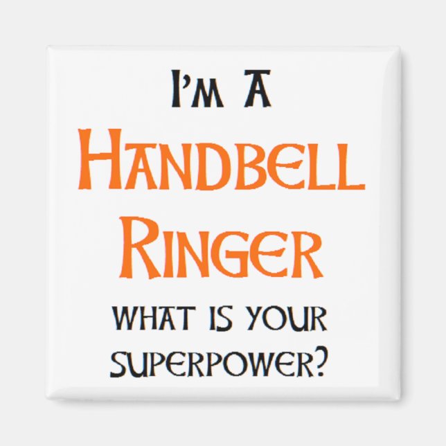 handbell ringer magnet (Front)