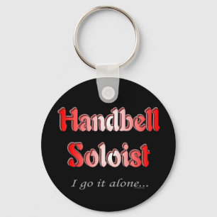 Handbell Soloist Keychain