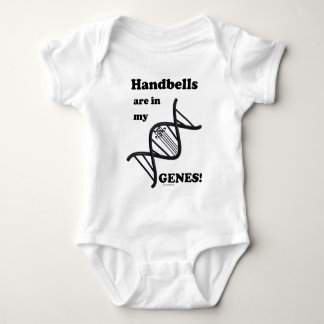 Handbells Are In My Genes Baby Bodysuit
