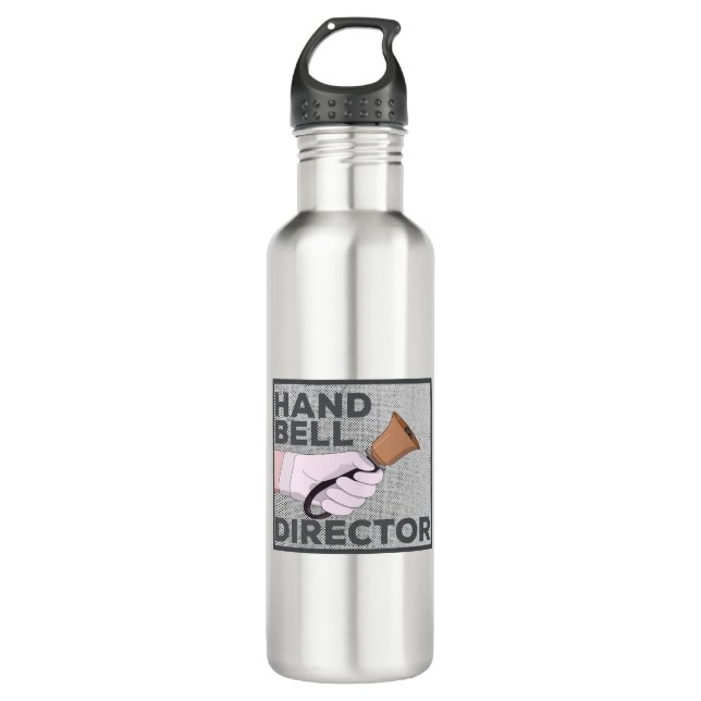 Handbells Director Stainless Steel Water Bottle (Front)