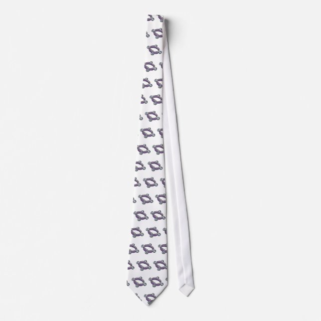 handbells neck tie (Front)