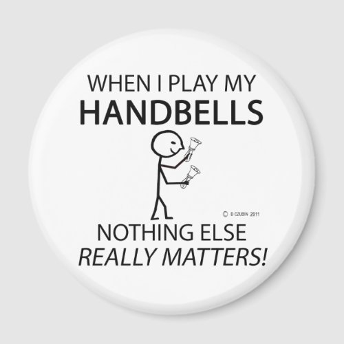 Handbells Nothing Else Matters Magnet