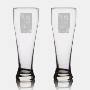 Handcrafted Etched Glassware - Unique Custom Desig