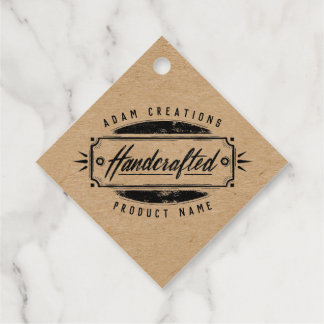 Handcrafted Personalized Label Hang Tag