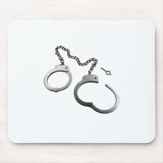 Handcuffs Mouse Pad (Front)