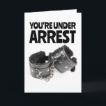 HANDCUFFS NAUGHTY BIRTHDAY WIFE GREETING CARDS<br><div class="desc">HANDCUFFS NAUGHTY BIRTHDAY GREETING CARD</div>