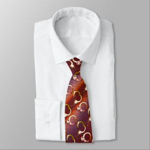 Handcuffs Neck Tie