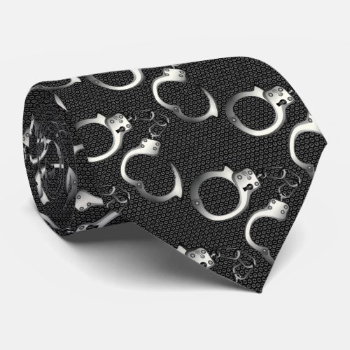 handcuffs neck tie