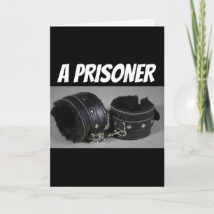 HANDCUFFS ROMANTIC BIRTHDAY CARD WIFE OR HUSBAND