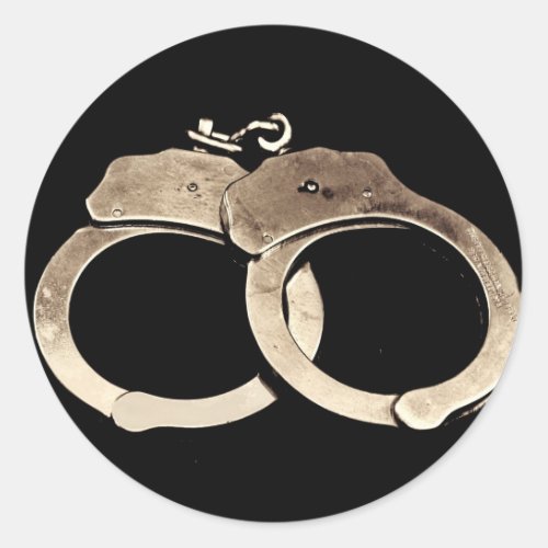 Handcuffs Sticker