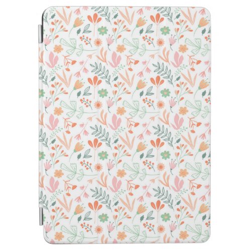 HandDrawn Floral iPad Cases for Stylish Protection
