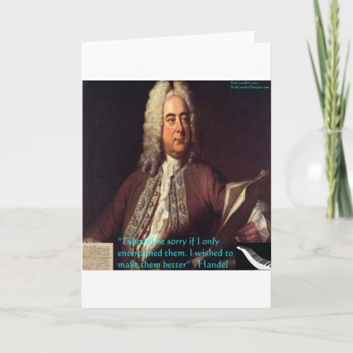 Handel Making People Better Quote Gifts  Cards