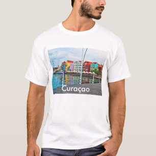 Handelskade Curacao view from pontoon bridge T-Shirt